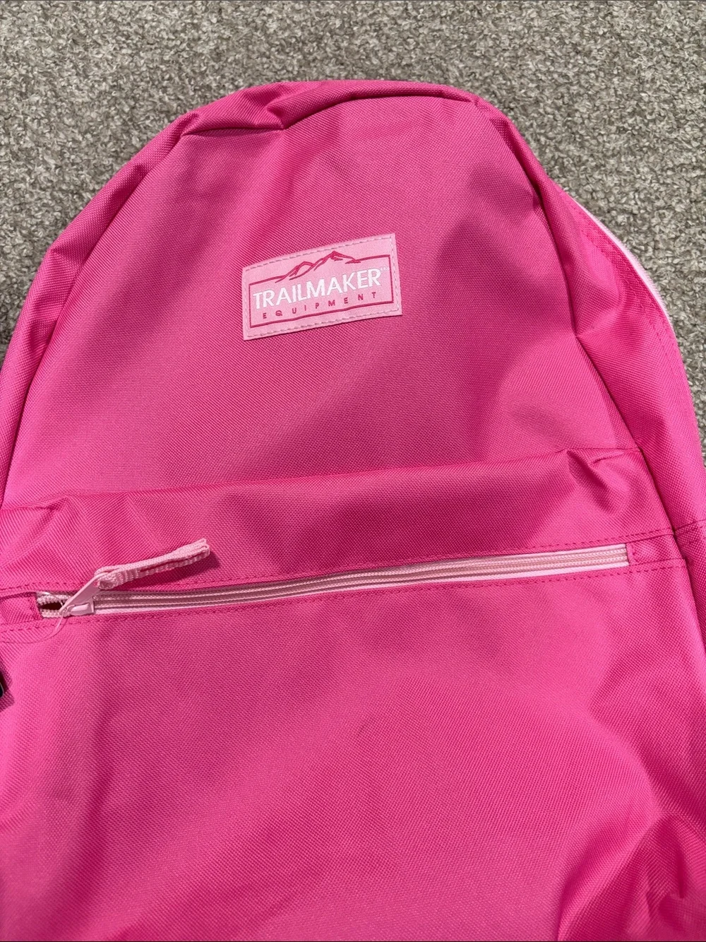 3 Classic Pink and black and blue Backpack - Lightweight Casual Daypack
